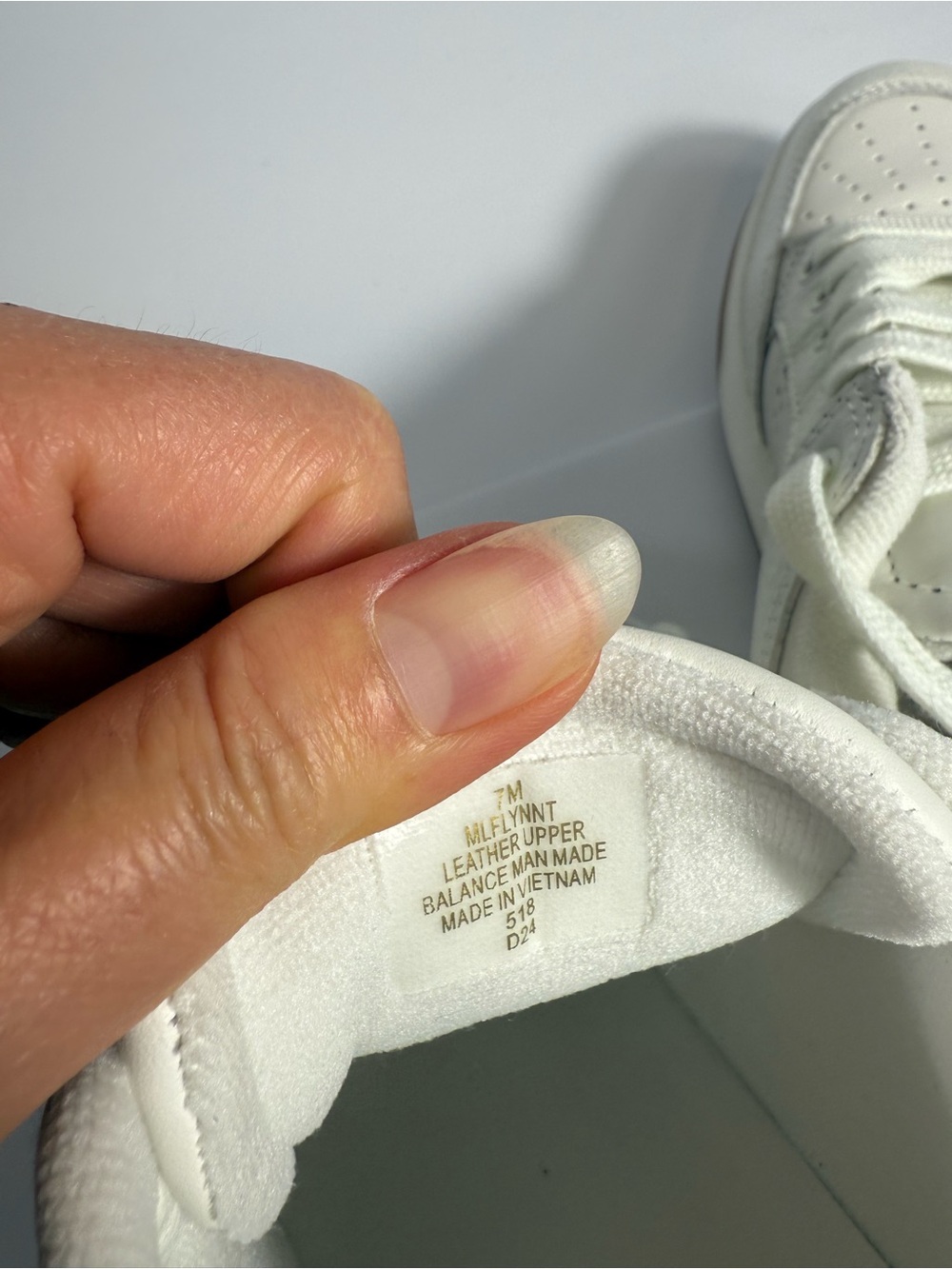 Marc Fisher LTD. Flynnt Leather Lace Up Low Top Sneakers - Size 7M - NEW - Picture 7 of 10